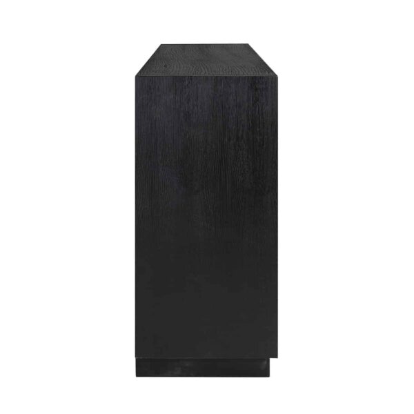 Dressoir Oakura 4-deuren (Black) - Afbeelding 2