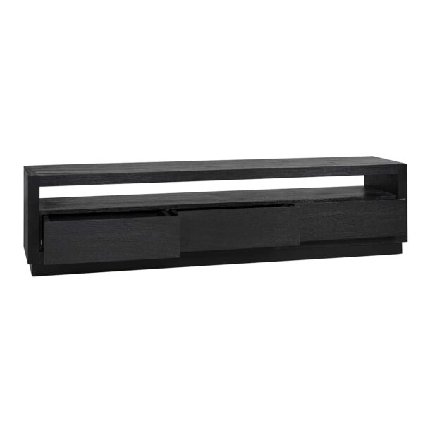 TV-dressoir Oakura 3-laden (Black) - Afbeelding 7