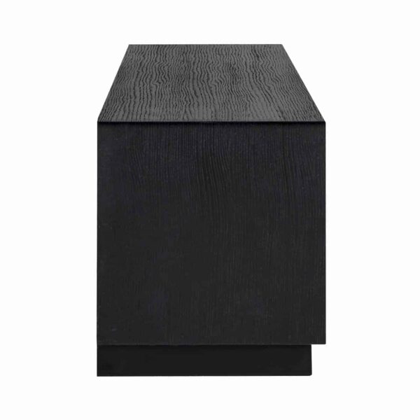 TV-dressoir Oakura 3-laden (Black) - Afbeelding 2