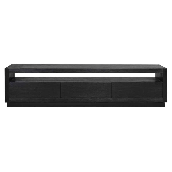 TV-dressoir Oakura 3-laden (Black) - Afbeelding 4