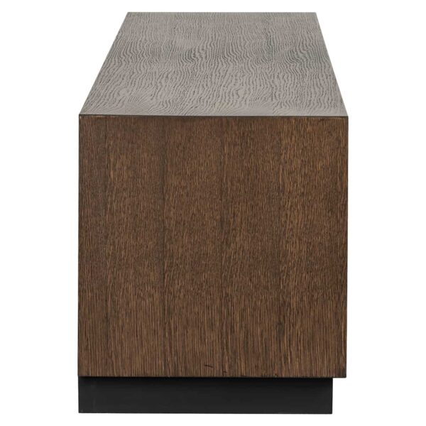 TV dressoir Oakura 3-laden (Brown) - Afbeelding 2