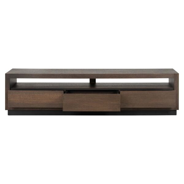 TV dressoir Oakura 3-laden (Brown) - Afbeelding 4