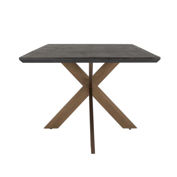 Eettafel Blackbone brass 260 (Black rustic) - Afbeelding 2