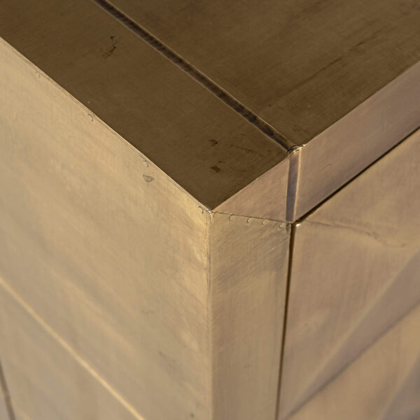 Dressoir Collada 3-deuren (Brushed Gold) - Afbeelding 6