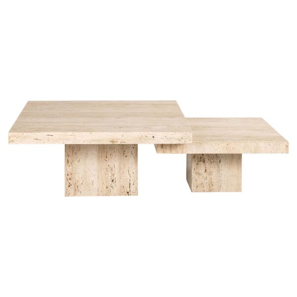 Salontafel La Cantera vierkant set van 2 - Afbeelding 4