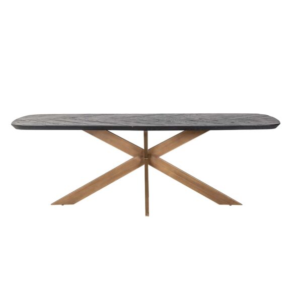 Eettafel Hayley 230 (Dark coffee) - Afbeelding 4