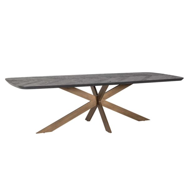 Eettafel Hayley 280 (Dark coffee)