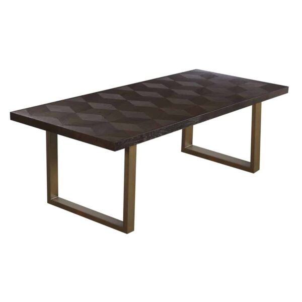 Eettafel Luxor diamant 230 (Brown)