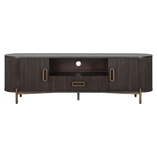 TV-dressoir Luxor 2-deuren 1-lade (Brown) - Afbeelding 3