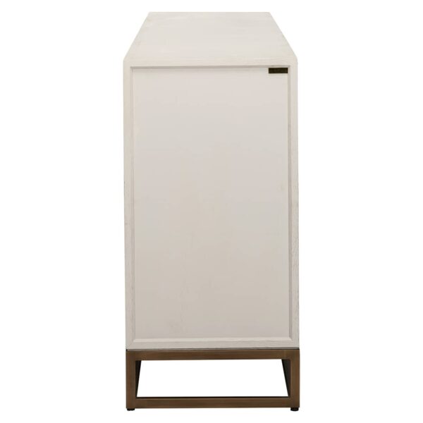 Dressoir Whitebone brass 4-deuren (Verona Grey) - Afbeelding 2