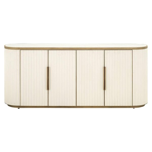 Dressoir Tivoli 4-deurs (White) - Afbeelding 2