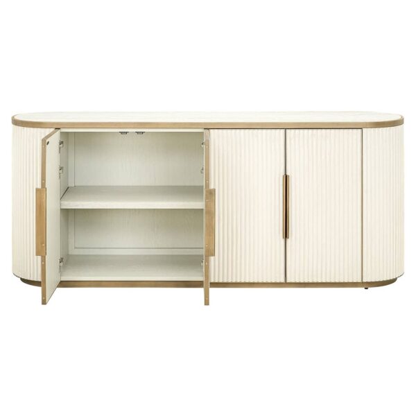 Dressoir Tivoli 4-deurs (White) - Afbeelding 4