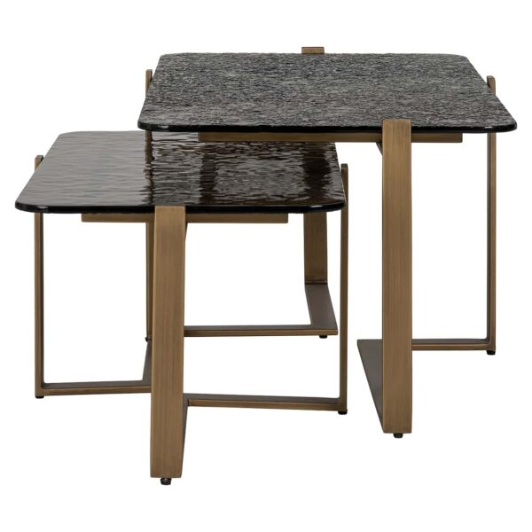 Salontafel Sterling set van 2 (Brown) - Afbeelding 4