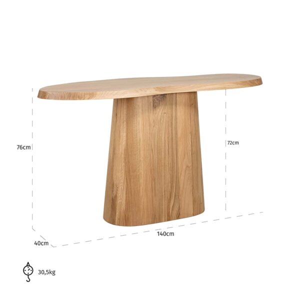 Wandtafel Riva (Natural oak) - Afbeelding 5