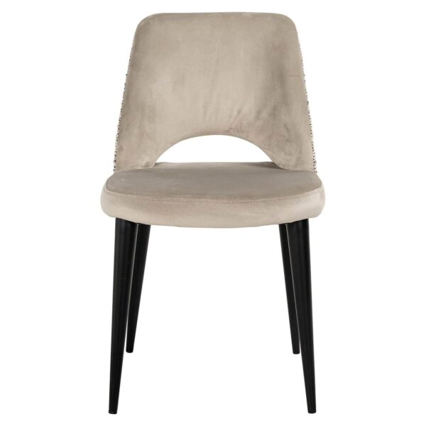 Chair Tabitha trendy nature / quartz khaki fire retardant (Be Trendy 01 Nature) - Afbeelding 4