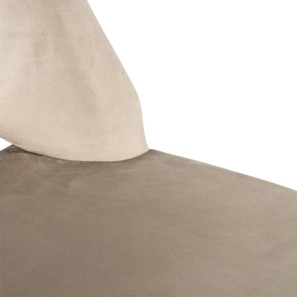 Chair Tabitha trendy nature / quartz khaki fire retardant (Be Trendy 01 Nature) - Afbeelding 7