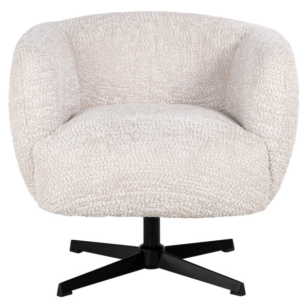 Draaifauteuil Estelle Lovely Cream (Be Lovely 11 Cream) - Afbeelding 4