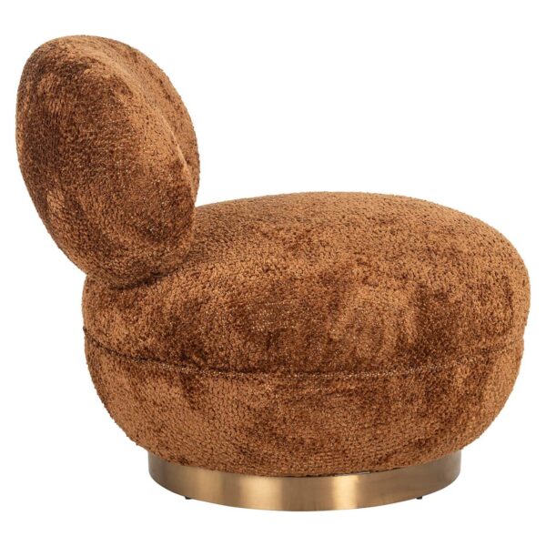 Draaifauteuil Jace Lovely cinnamon (Be Lovely 603 Cinnamon) - Afbeelding 2