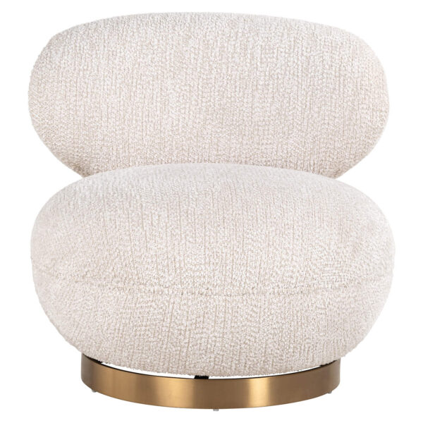 Draaifauteuil Jace lovely cream (Be Lovely 11 Cream) - Afbeelding 4