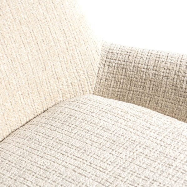 Counterstoel  Linsey beige chenille (Niagara 902 beige) - Afbeelding 7