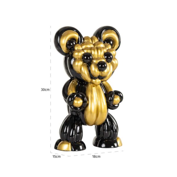 Deco object Silly (Black/gold) - Afbeelding 5