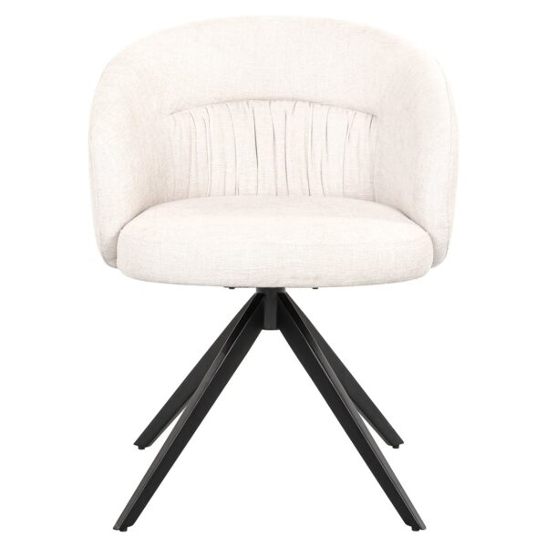 Draaifauteuil Olivia ecru miami (Miami 102 Ecru) - Afbeelding 4