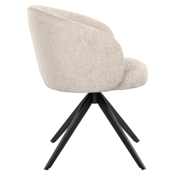 Draaifauteuil Olivia natural miami (Miami 01 Natural) - Afbeelding 2