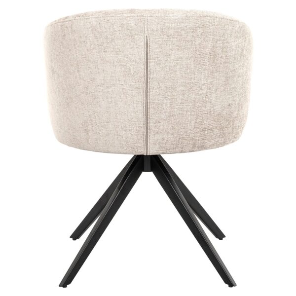 Draaifauteuil Olivia natural miami (Miami 01 Natural) - Afbeelding 3