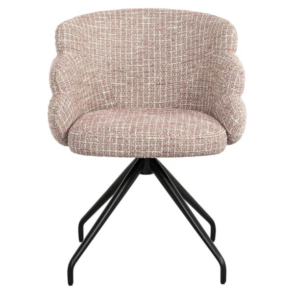 Draaifauteuil Kayla trendy rose (Be trendy 1673 rose) - Afbeelding 4