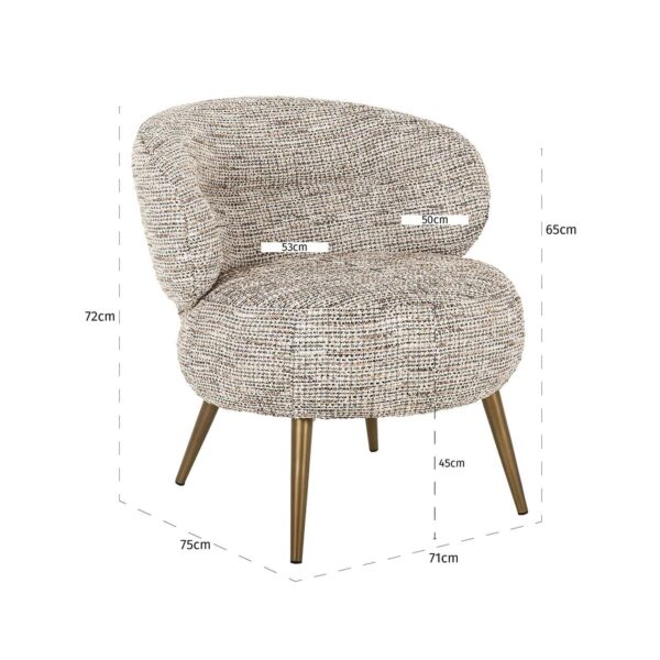 Fauteuil Sabor trendy nature (Be Trendy 01 Nature) - Afbeelding 6