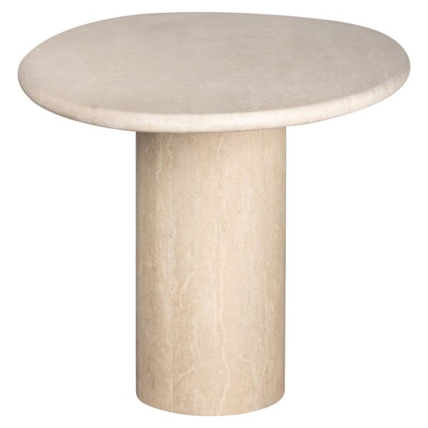 Eettafel Renaissance organisch Italian Travertine (Beige) - Afbeelding 3