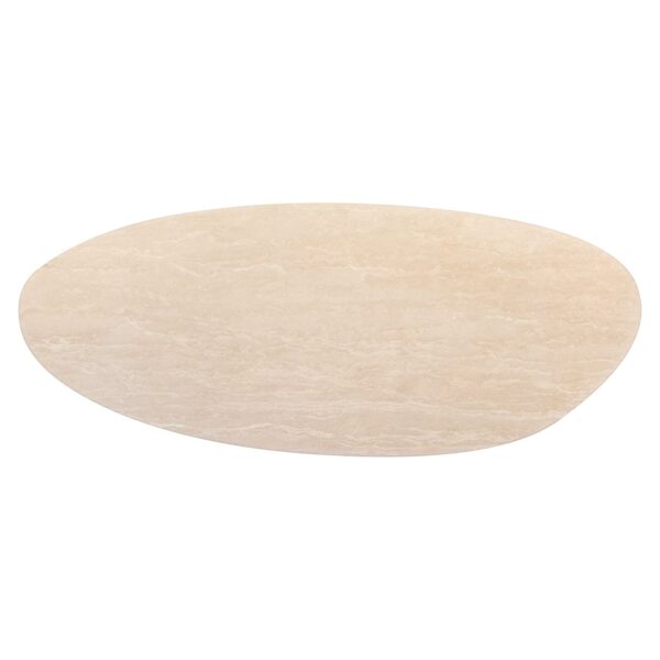 Eettafel Renaissance organisch Italian Travertine (Beige) - Afbeelding 4