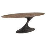 Eettafel Russo ash bruin ovaal 235