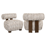 Loungestoel Arabella greige coco