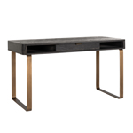 Bureau Blackbone messing zwart rustic