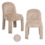 Eetkamerstoel Brandi lovely beige (set van 2)