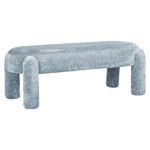 Bankje Holly light blauw chenille