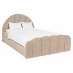 Bed Pixie clay chenille 120x200 met pull-out Bed