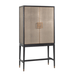 Opbergkast Bloomville messing shagreen