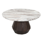 Salontafel Oberoy Blush beige 80Ø