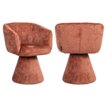 Eetkamerstoel Madeline blush fusion draaibaar