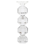 Kandelaar Safia clear transparent groot