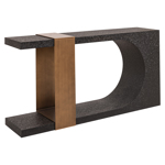 Sidetable Alexander Jones zwart/goud (Bazel)