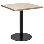 Bistrotafel Brazza beige 70x70