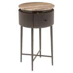 Bijzettafel Russo ash bruin