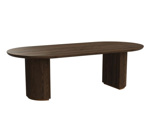 Eettafel Kingston bruin 280
