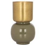 Vaas Clover geborsteld goud
