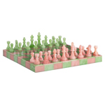 Decoratief spel Azalea roze/groen
