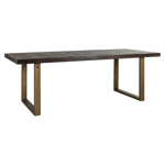 Eettafel Luxor bruin diamond 230