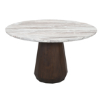Eettafel Oberoy Blush beige 130Ø